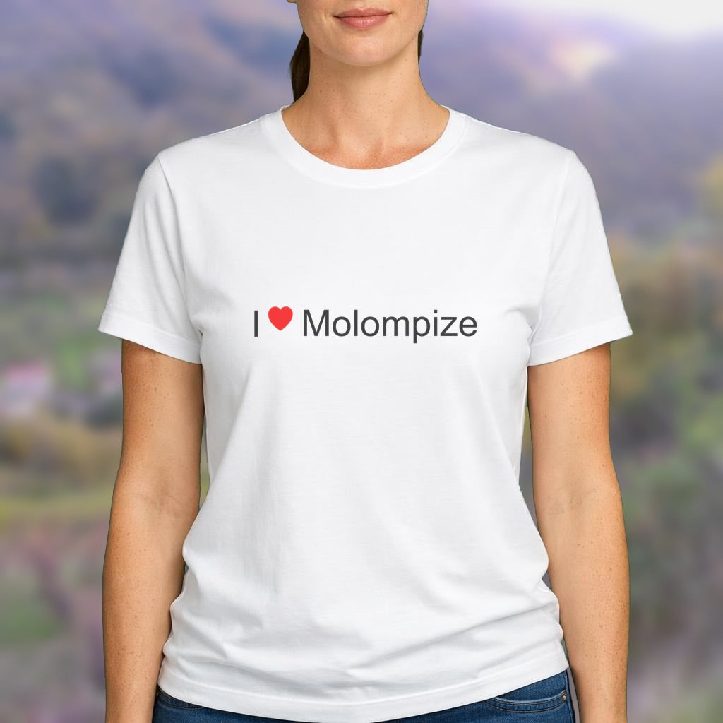 T-shirt I love molompize