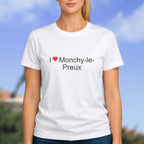 T-shirt I love monchy-le-preux