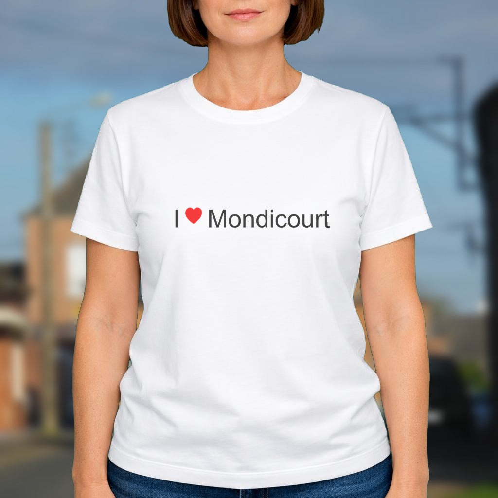 T-shirt I love mondicourt