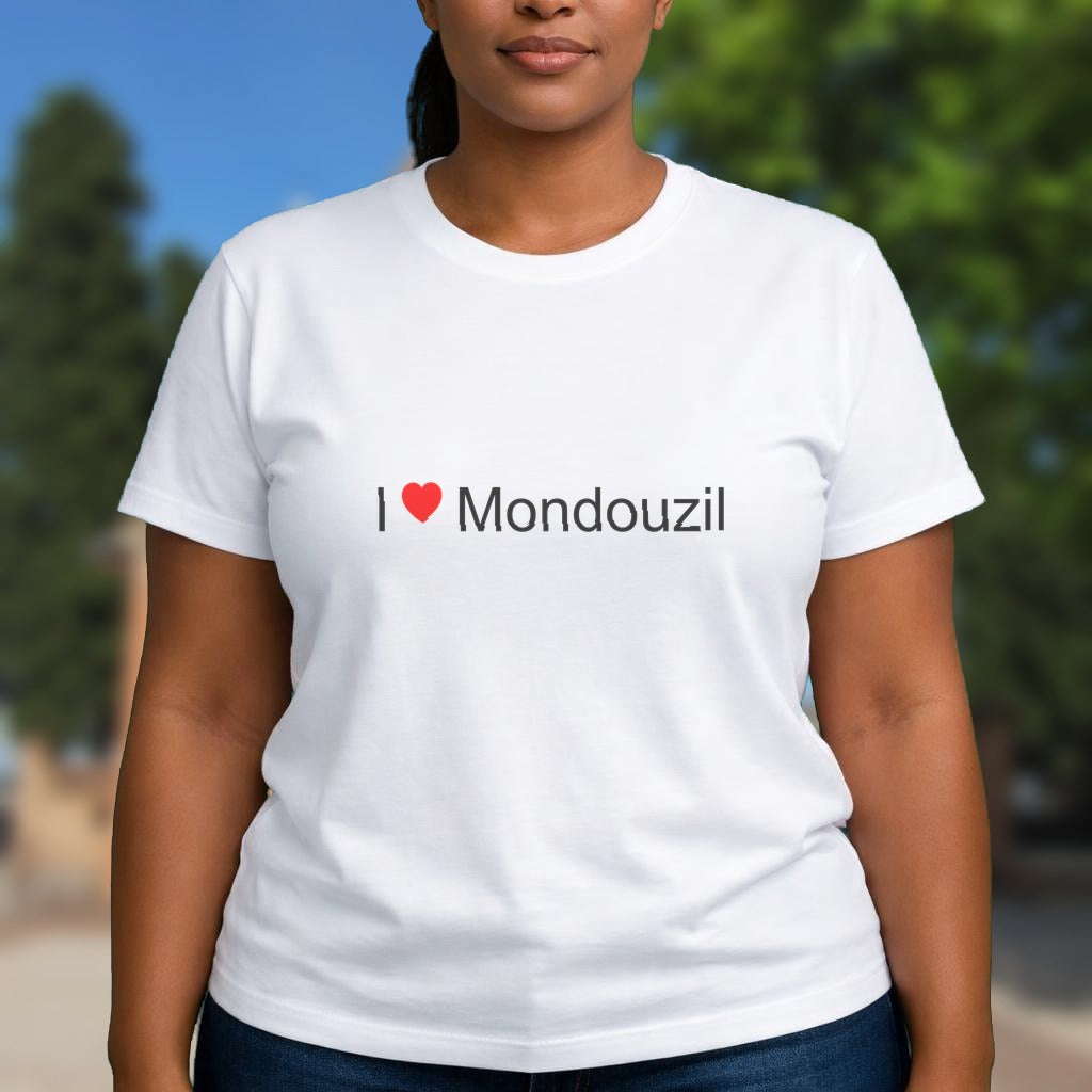 T-shirt I love mondouzil