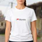 T-shirt I love monès