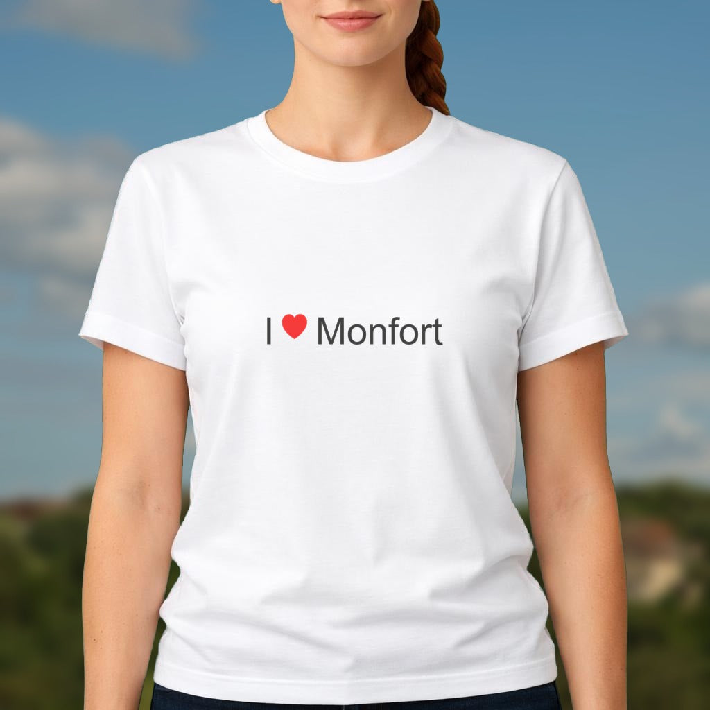 T-shirt I love monfort