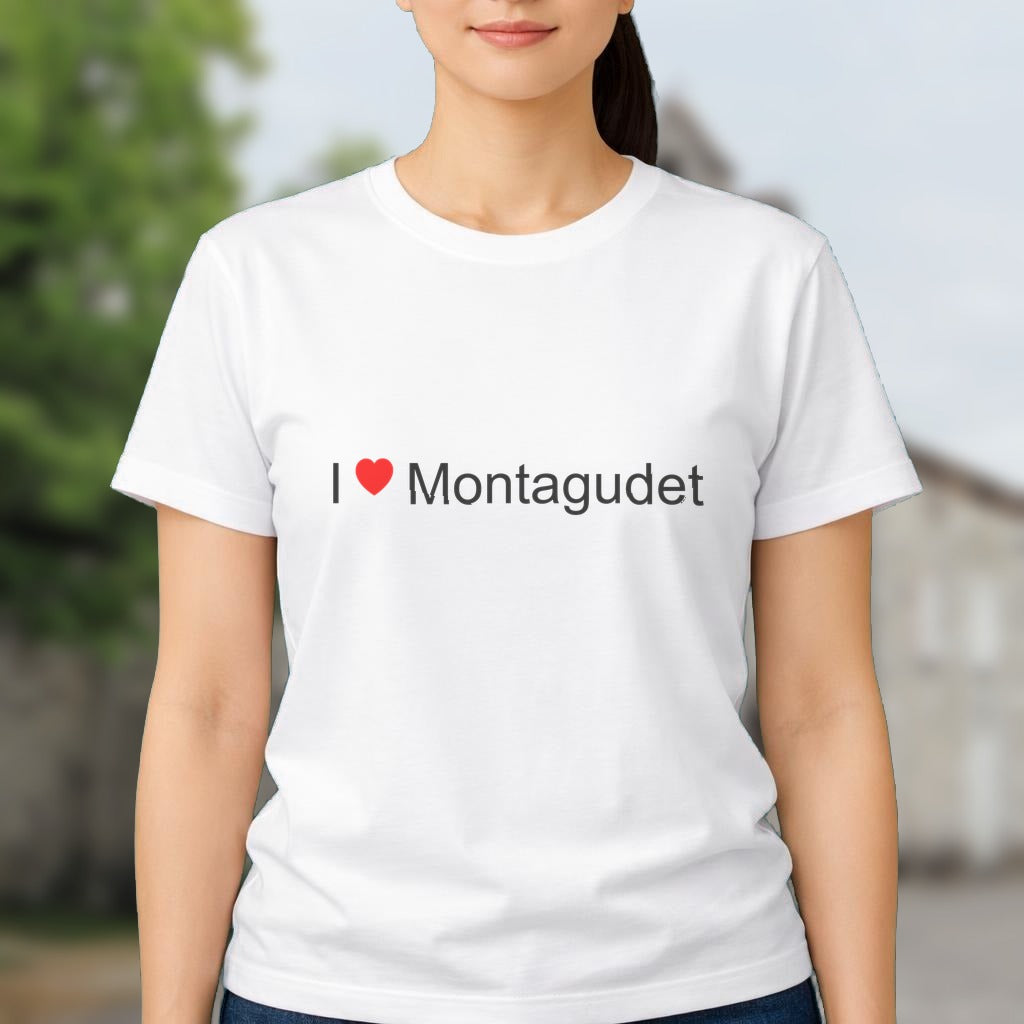 T-shirt I love montagudet