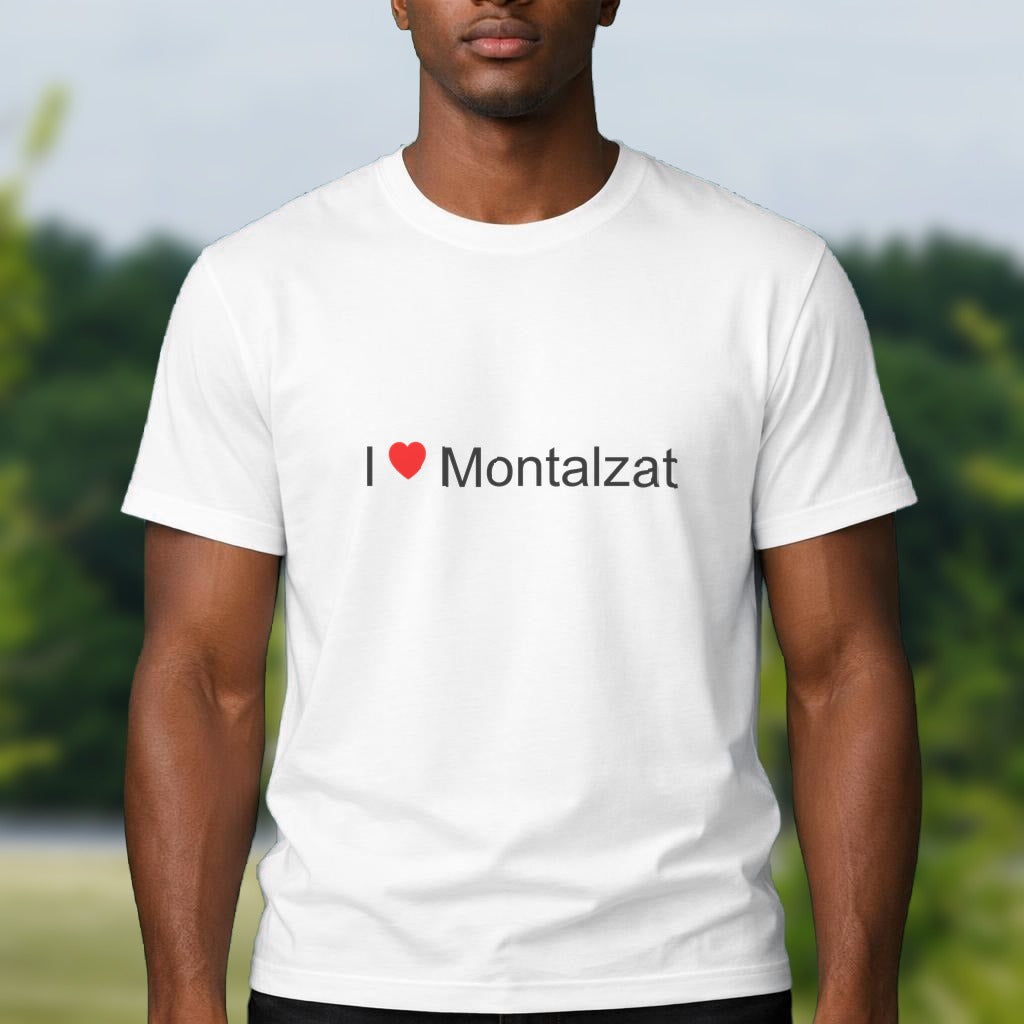 T-shirt I love montalzat