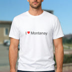 T-shirt I love montanay