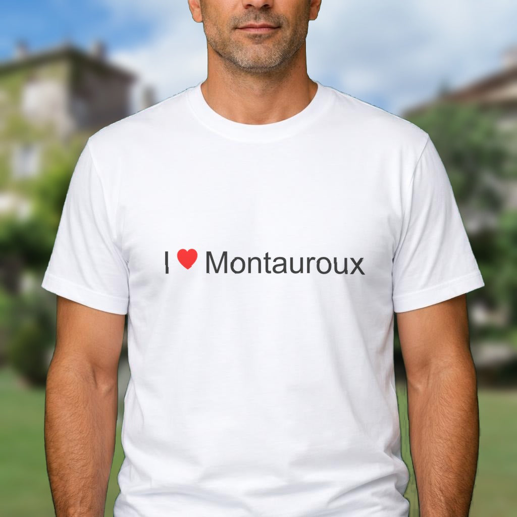T-shirt I love montauroux