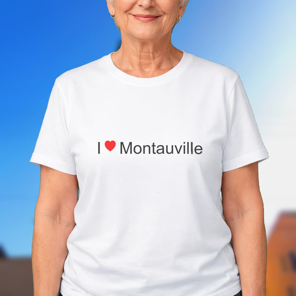 T-shirt I love montauville