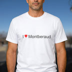 T-shirt I love montberaud