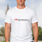 T-shirt I love montbeton