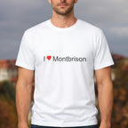 T-shirt I love montbrison