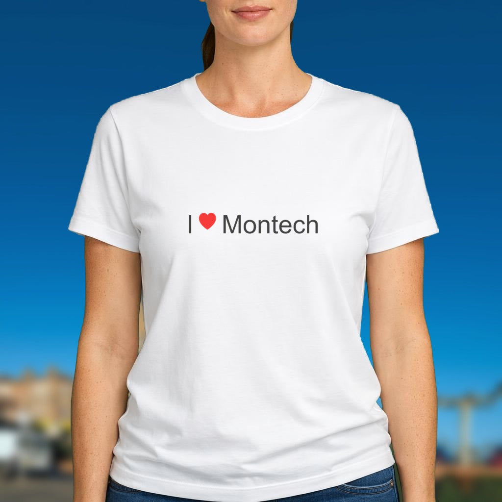 T-shirt I love montech