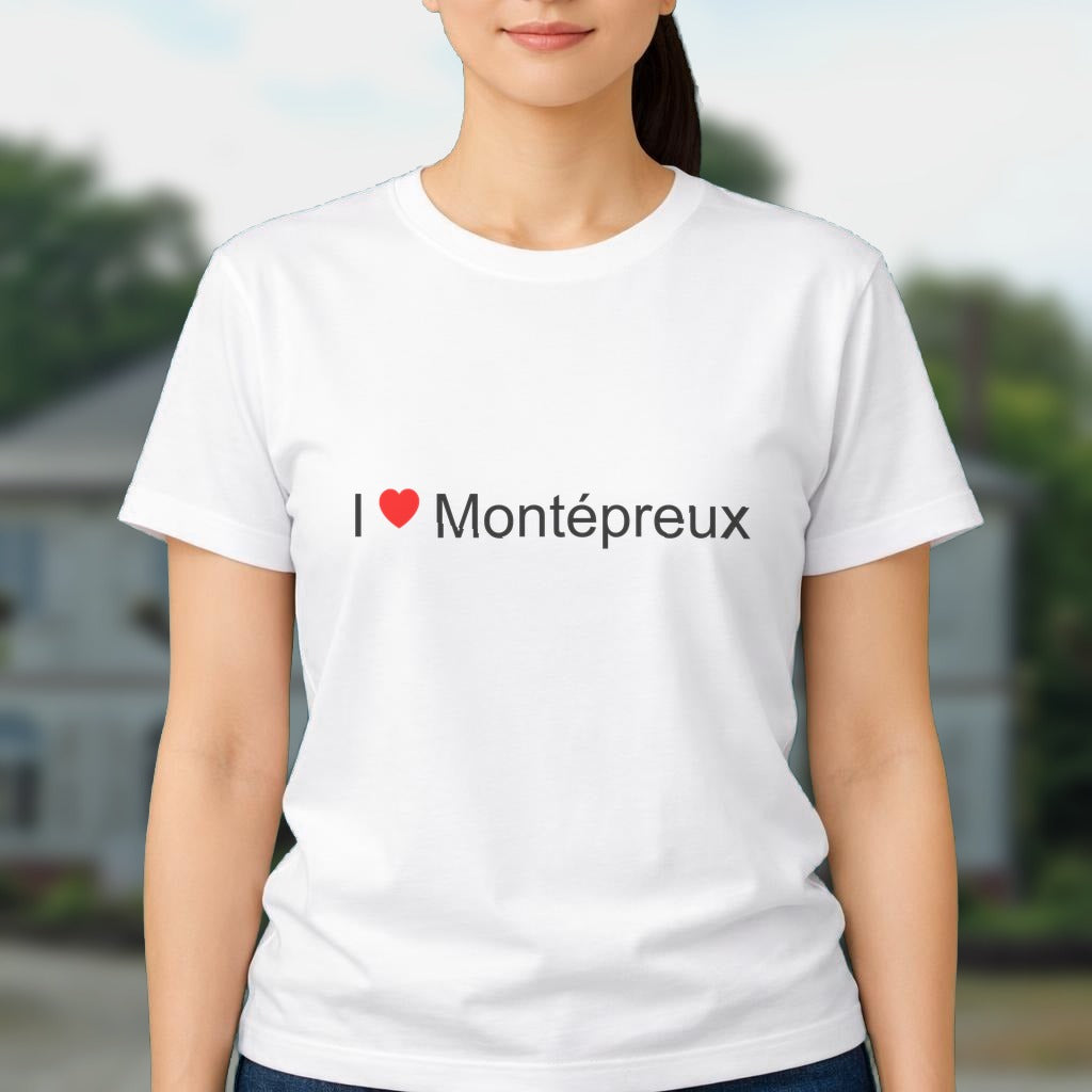 T-shirt I love montépreux