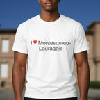 T-shirt I love montesquieu-lauragais