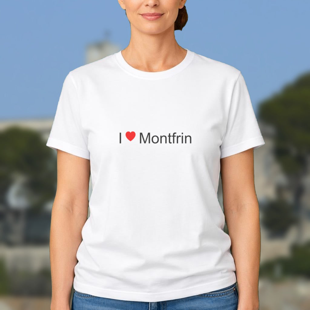 T-shirt I love montfrin