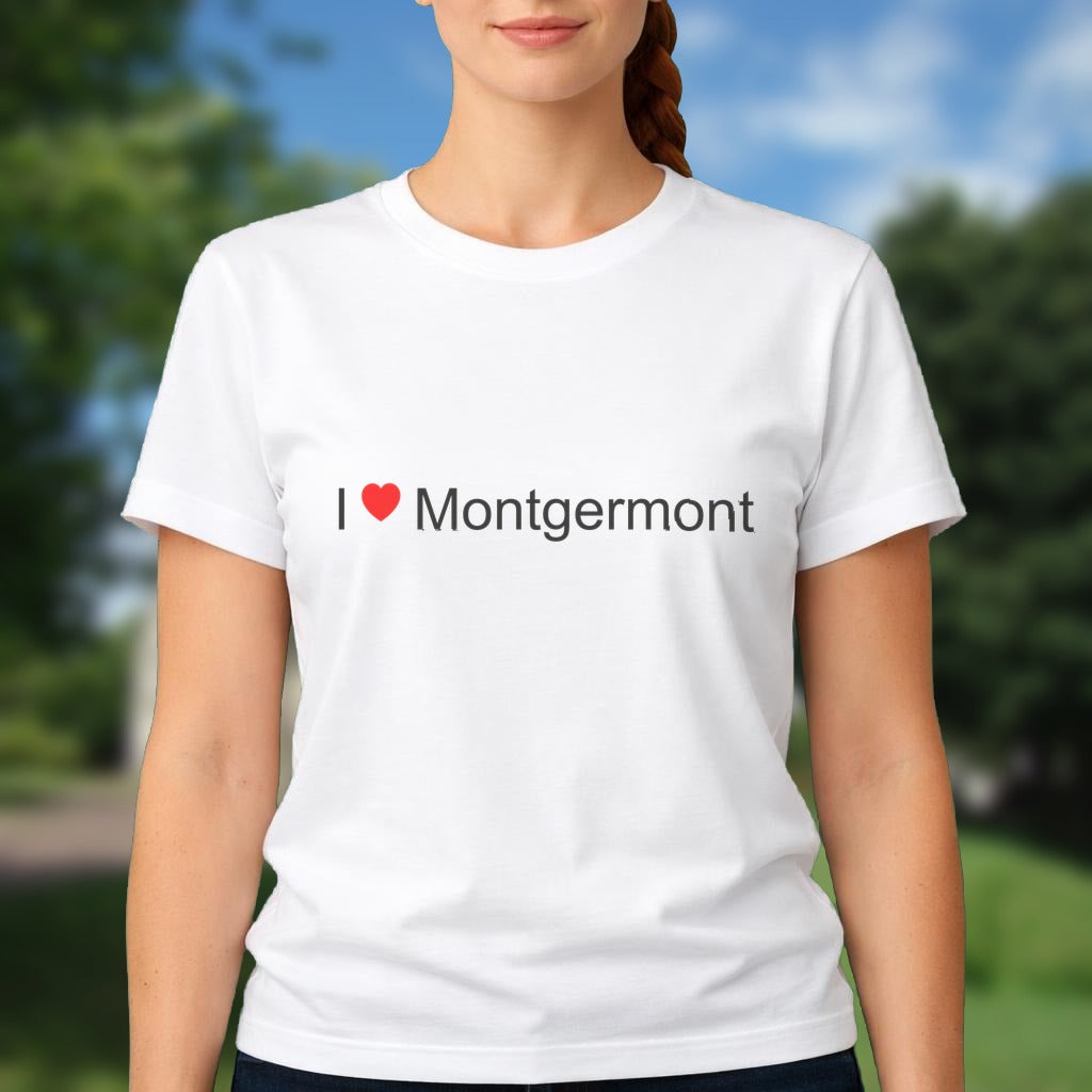 T-shirt I love montgermont