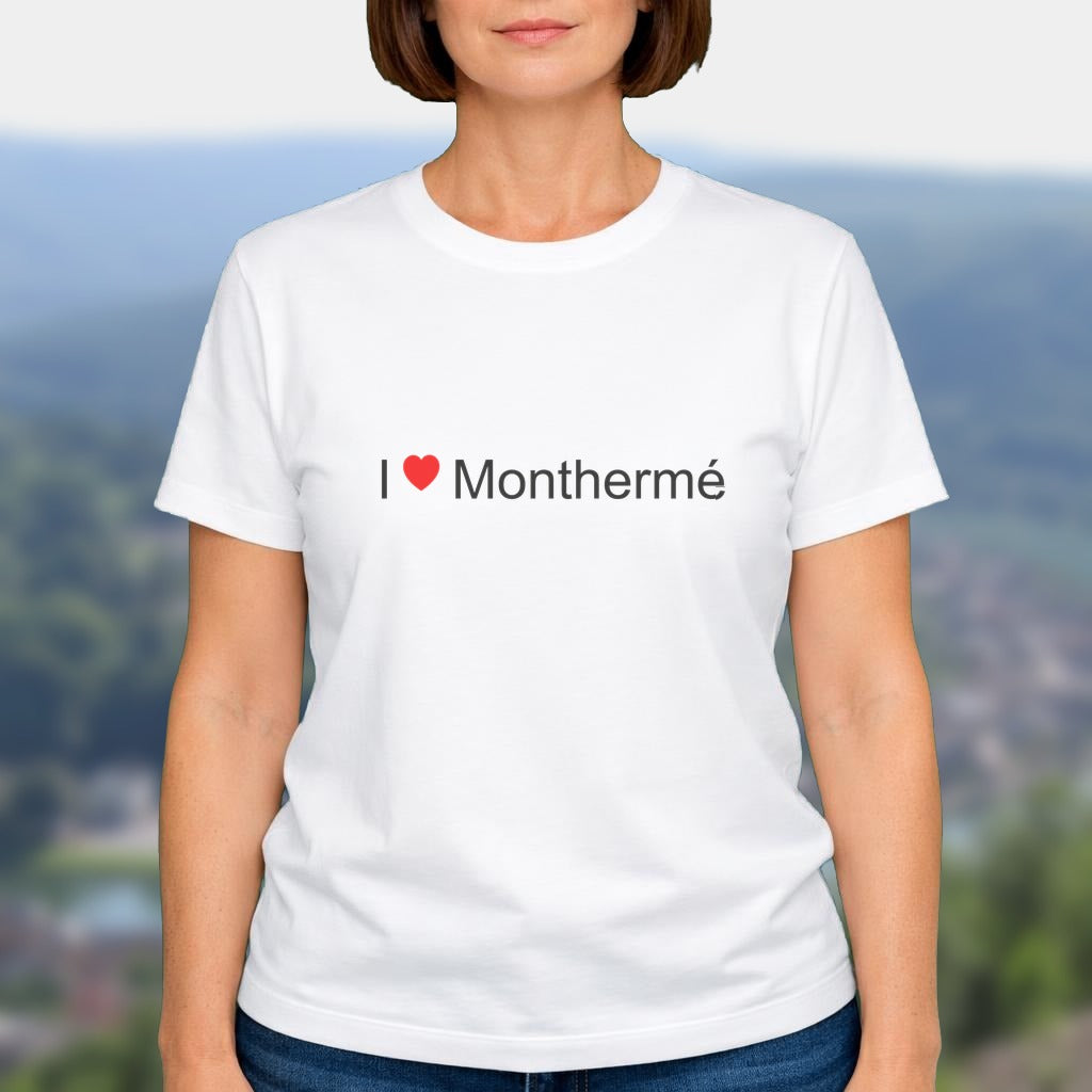 T-shirt I love monthermé