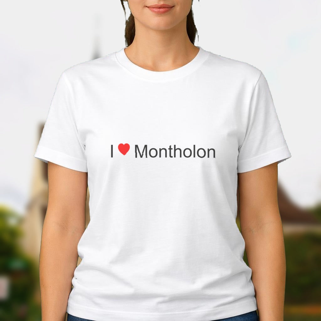 T-shirt I love montholon