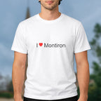 T-shirt I love montiron