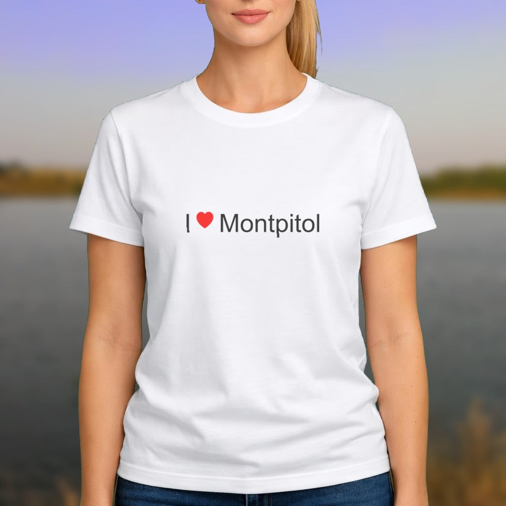 T-shirt I love montpitol