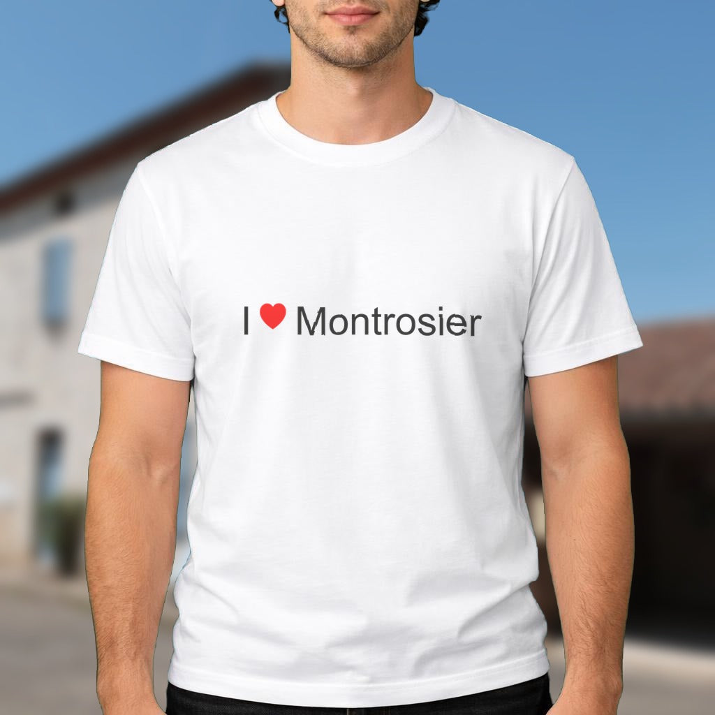 T-shirt I love montrosier
