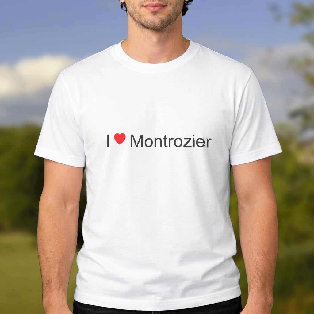 T-shirt I love montrozier