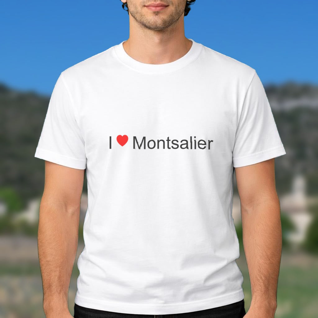 T-shirt I love montsalier