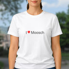 T-shirt I love moosch