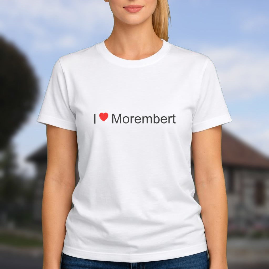 T-shirt I love morembert