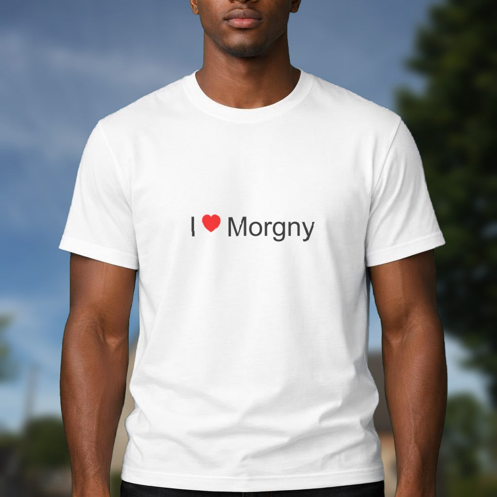 T-shirt I love morgny