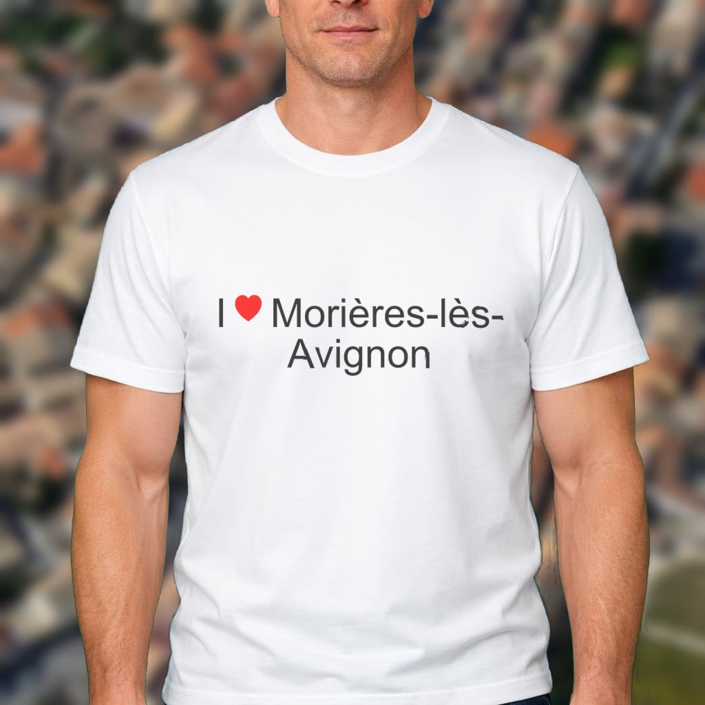 T-shirt I love morières-lès-avignon