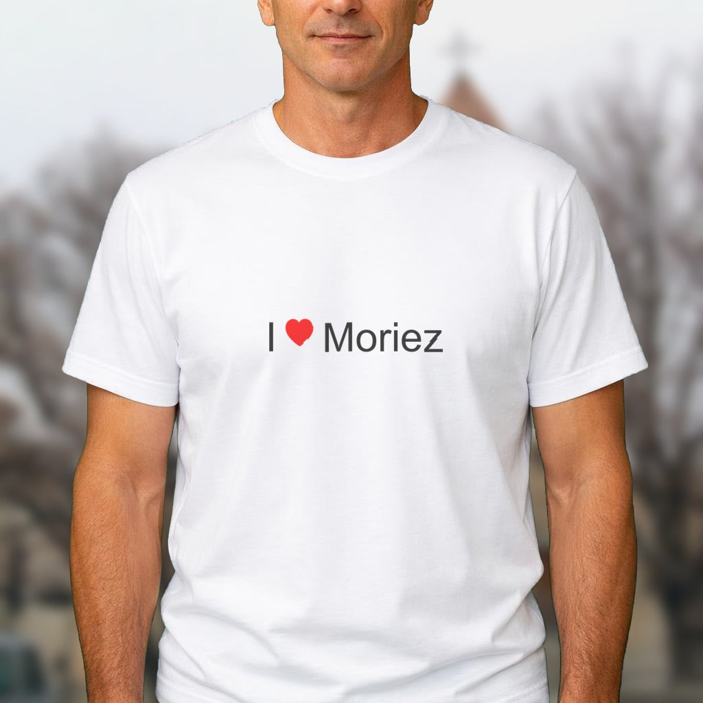 T-shirt I love moriez
