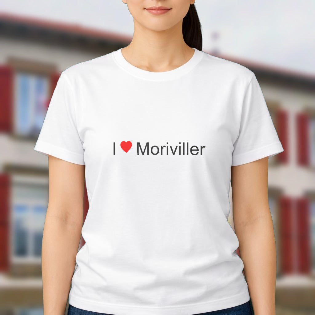 T-shirt I love moriviller