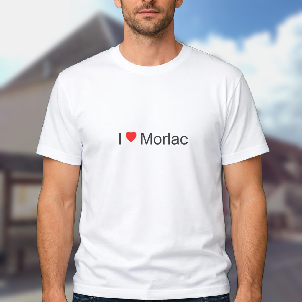 T-shirt I love morlac