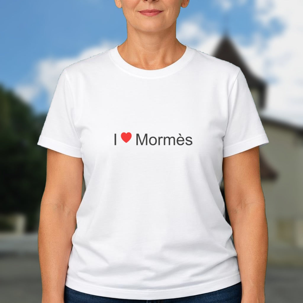 T-shirt I love mormès
