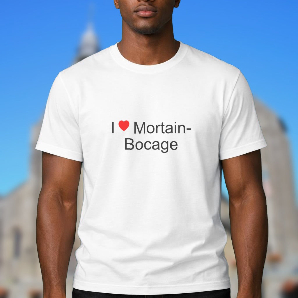 T-shirt I love mortain-bocage