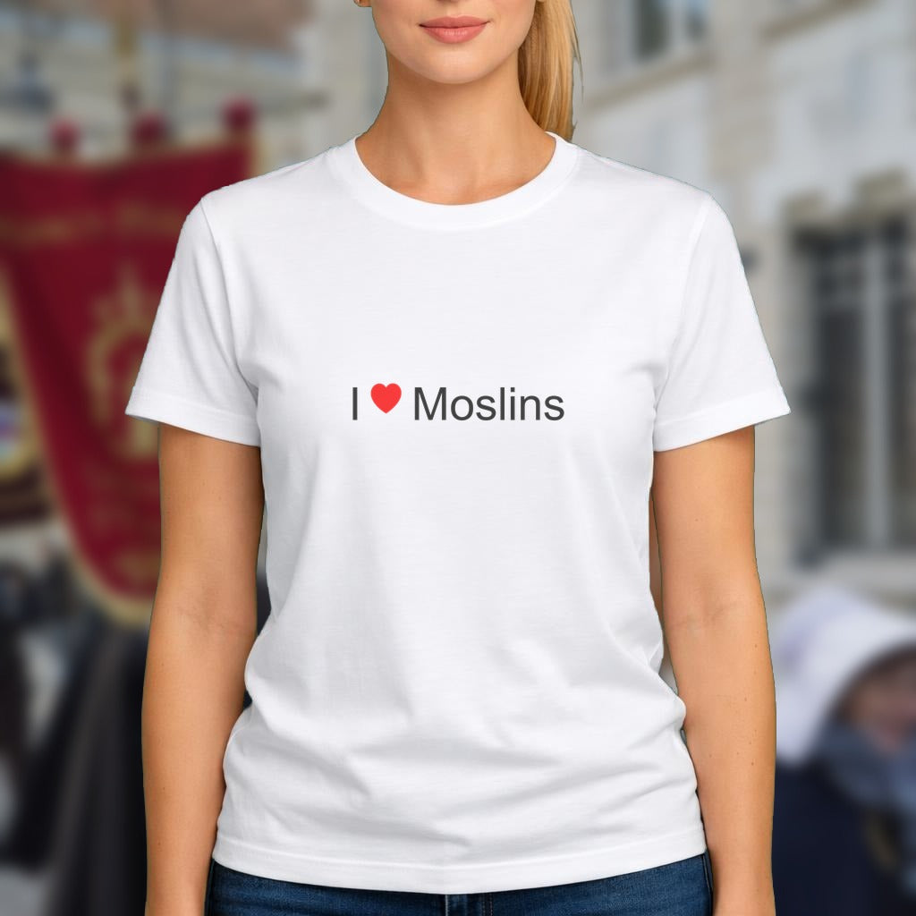 T-shirt I love moslins