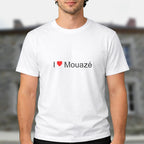 T-shirt I love mouazé