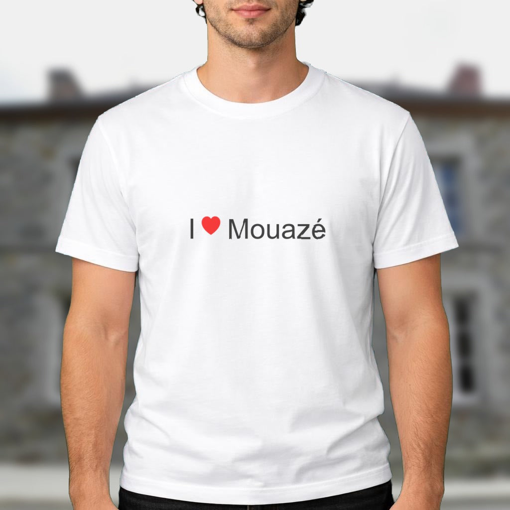 T-shirt I love mouazé