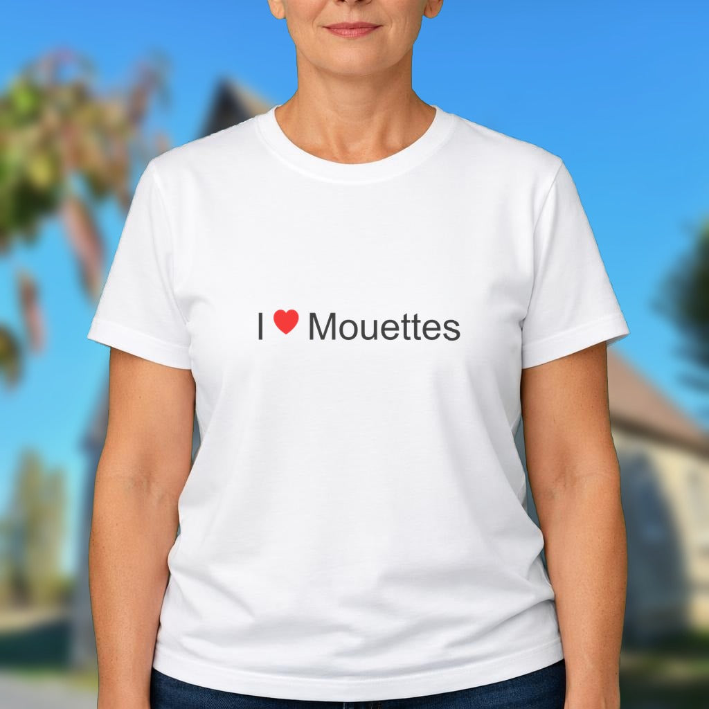 T-shirt I love mouettes