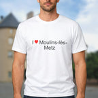 T-shirt I love moulins-lès-metz