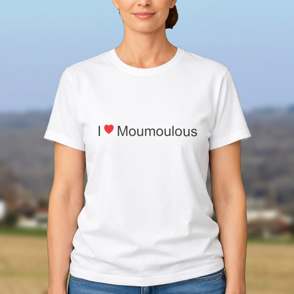 T-shirt I love moumoulous