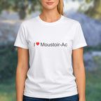 T-shirt I love moustoir-ac