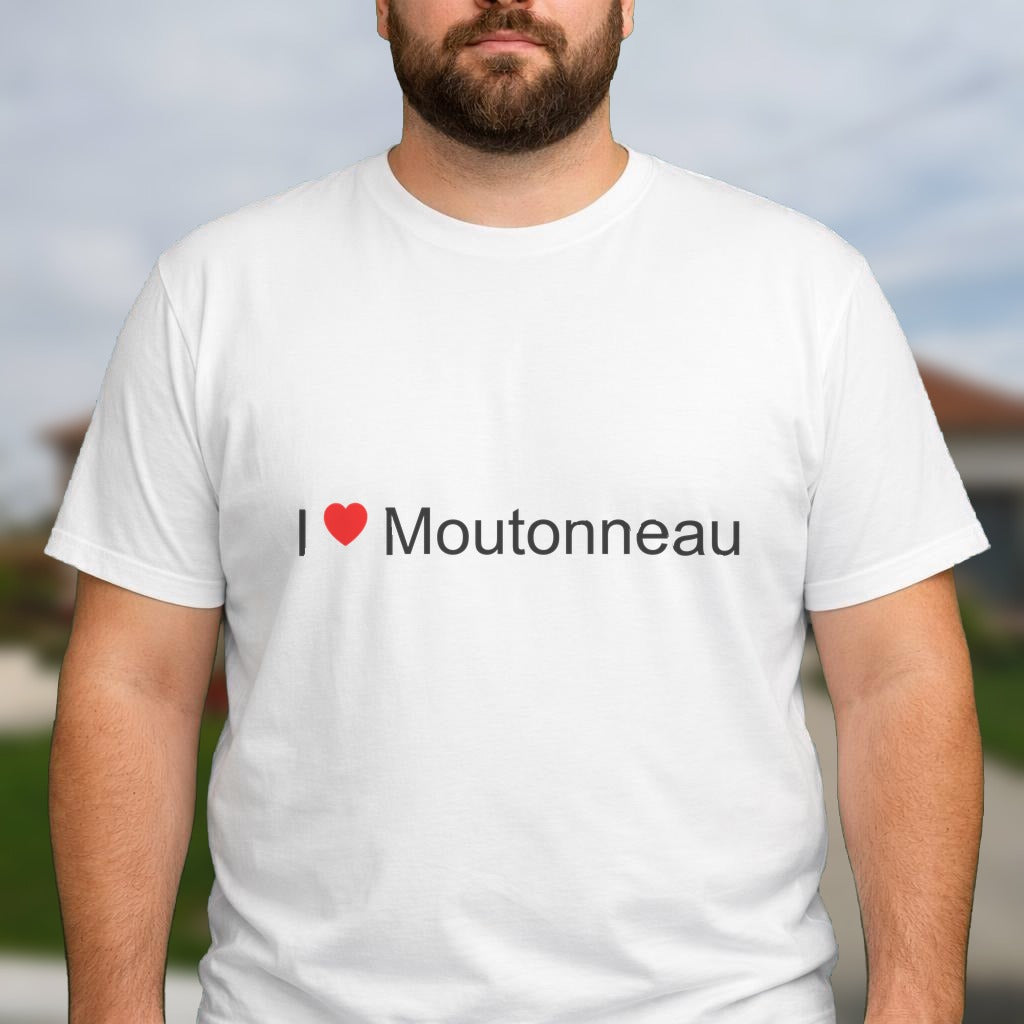 T-shirt I love moutonneau