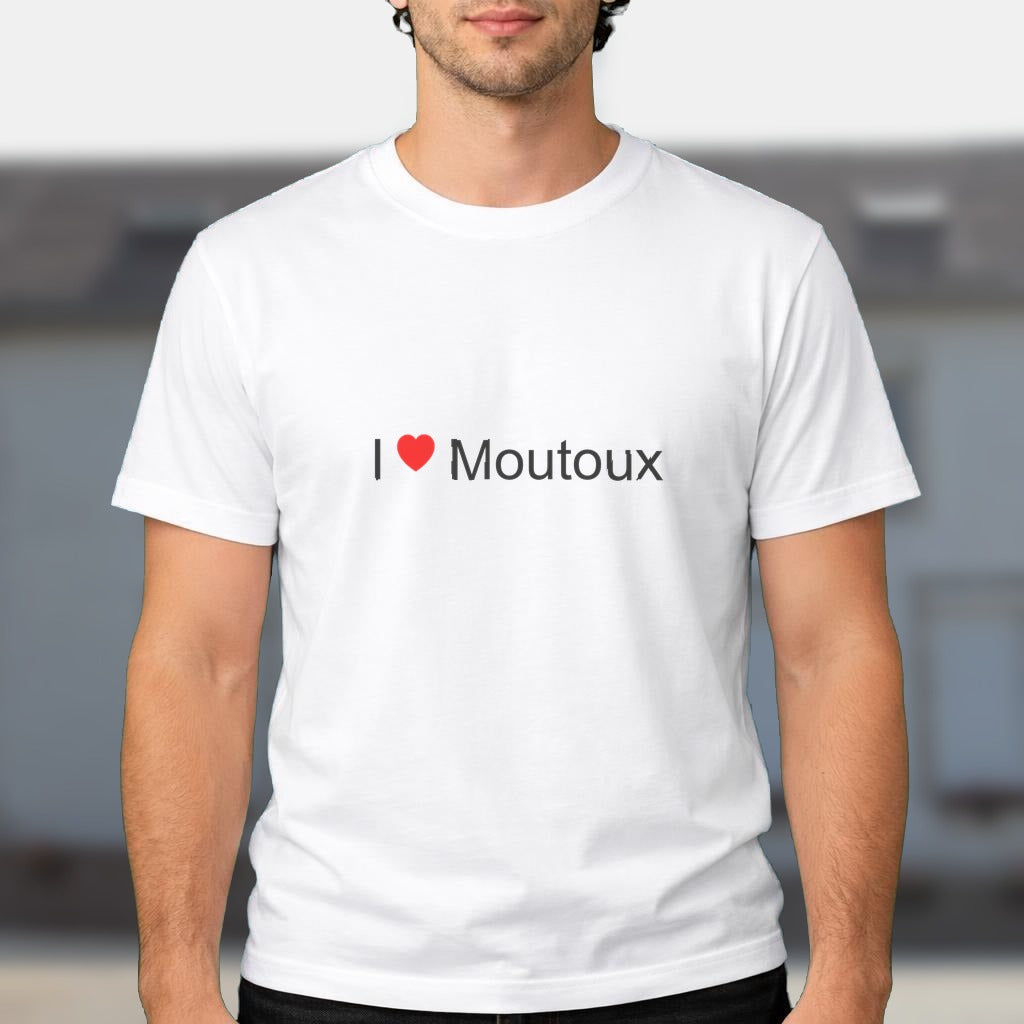 T-shirt I love moutoux