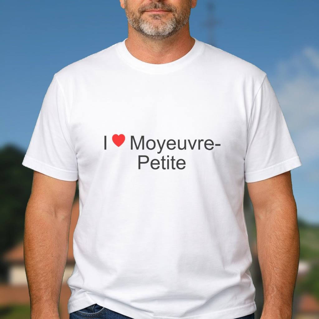 T-shirt I love moyeuvre-petite