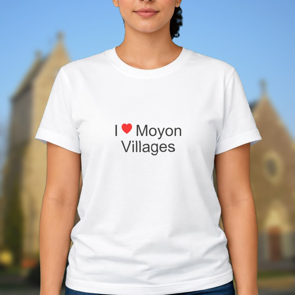T-shirt I love moyon villages