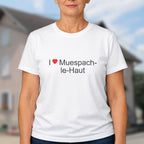 T-shirt I love muespach-le-haut