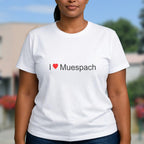 T-shirt I love muespach
