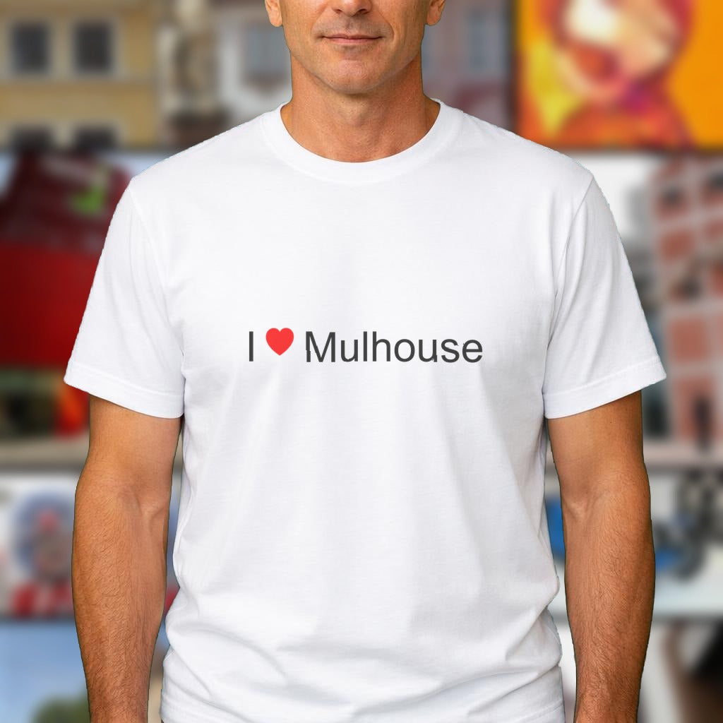 T-shirt I love mulhouse