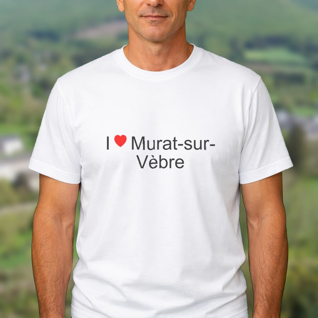 T-shirt I love murat-sur-vèbre